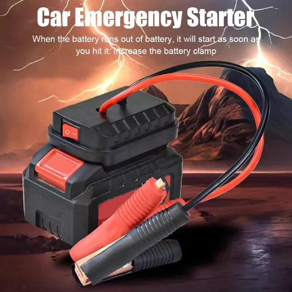 Car Emergency Starter for Makita Lithium Battery Booster Applicable to Converter Charger Emergence Start Acces